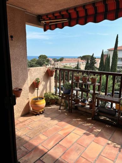 Le Ciel Bleu - Vue Mer, Toute A Pied Et Commerce Fréjus